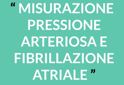 MISURAZIONE PRESSIONE ARTERIOSA E FIBRILLAZIONE ATRIALE