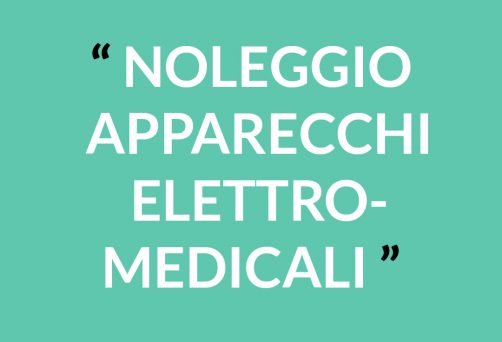 NOLEGGIO APPARECCHI ELETTROMEDICALI